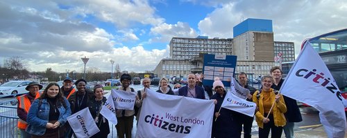 West London citizens winning Living Wage at NHS Trusts