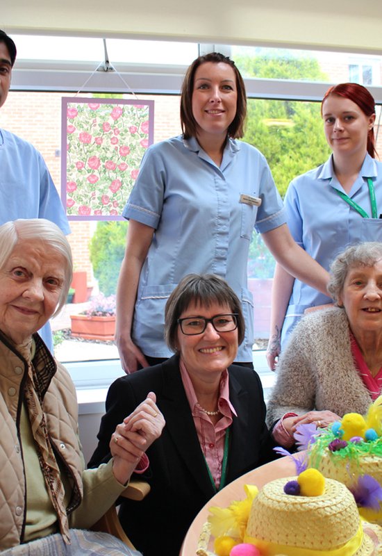 Care Home residents and staff celebrate accreditation as a Living Wage employer