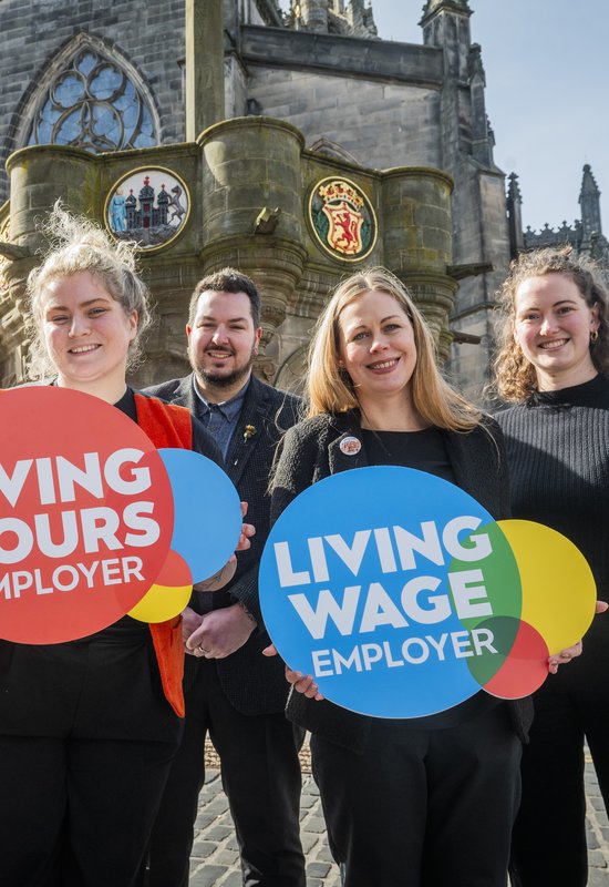 The campaign for a real Living Wage with new look branding