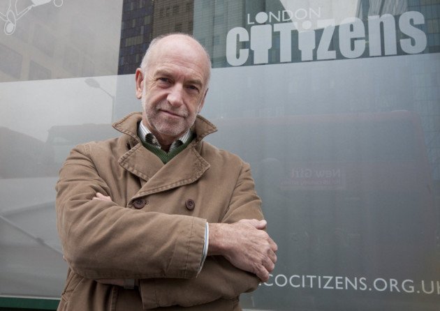 Neil Jameson profile shot with London Citizens