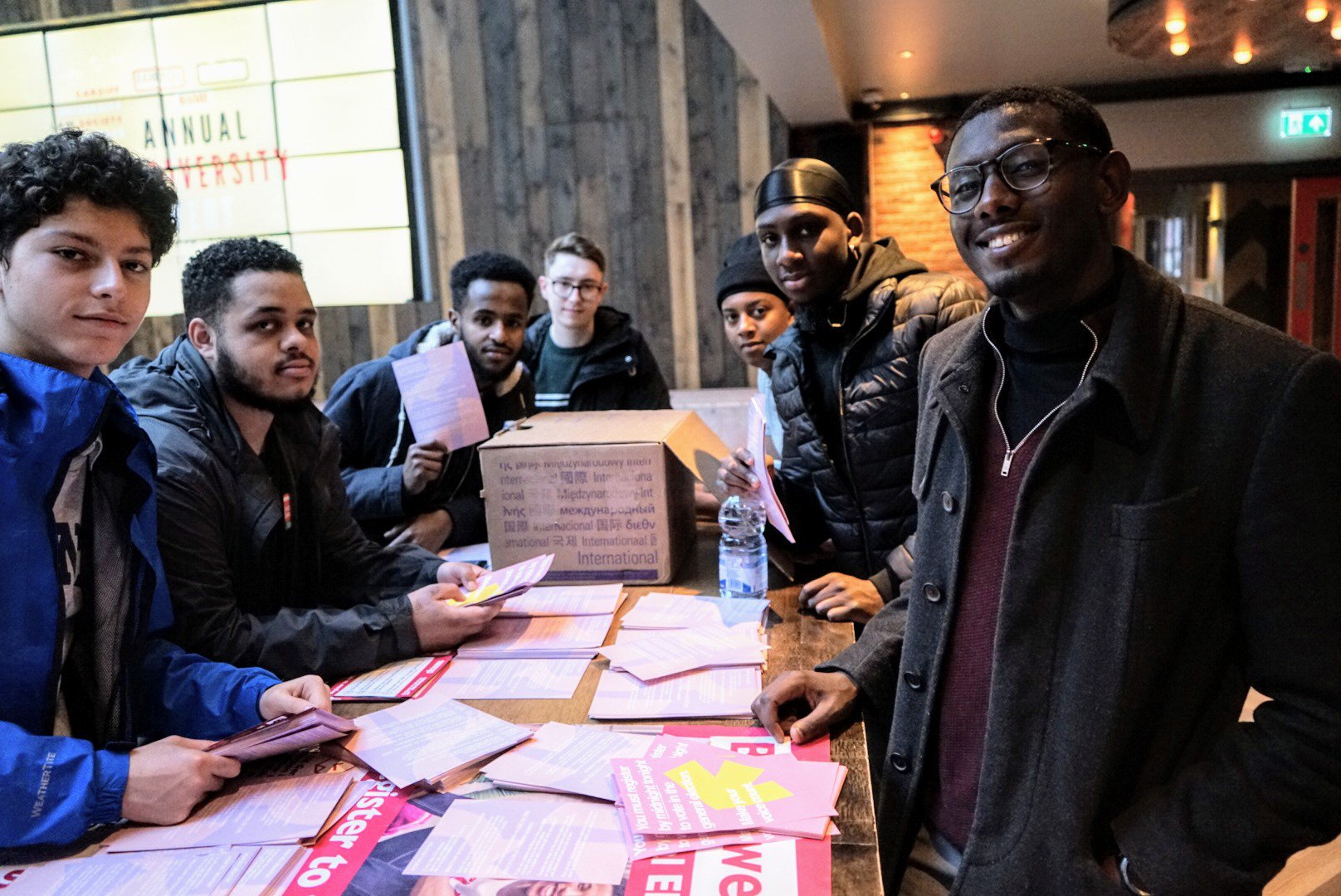 Leaders preparing for a register to vote action in Wales