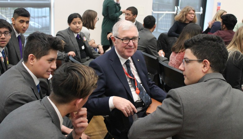 Professor Ed Byrne (King's College London) at South London Citizens event