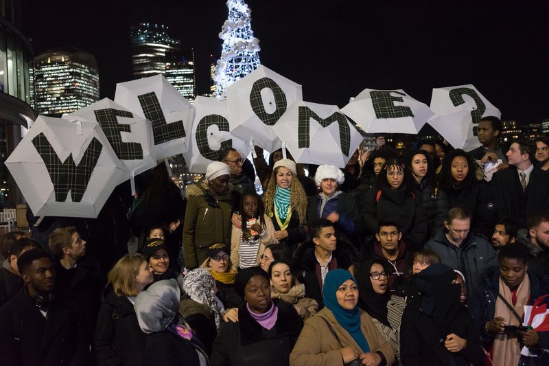 Refugee Welcome action 2019